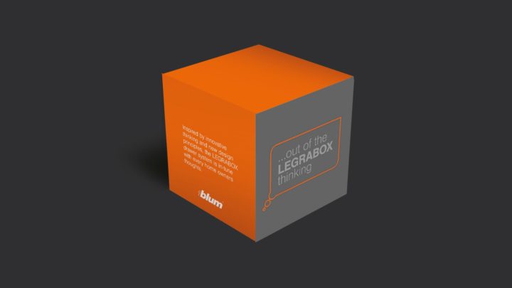 Blum CGI of 3D Point of Sale box 3 | Zeke Creative