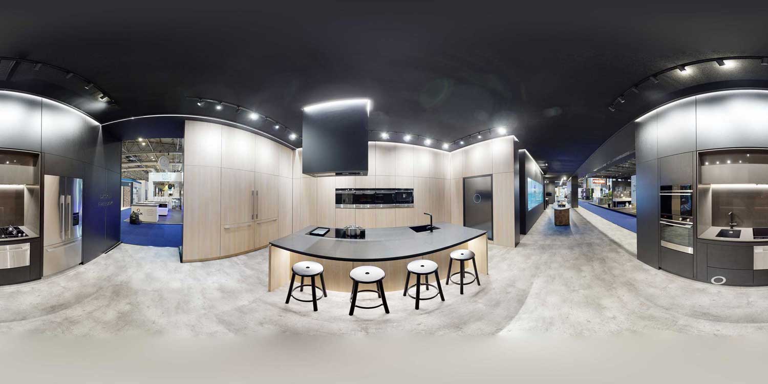 360º View Fisher and Paykel stand KBB
