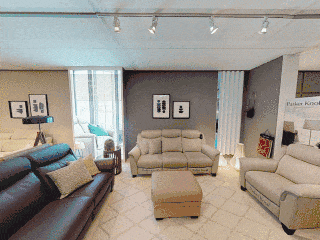 3D 360º Virtual tours Animated GIF for Parker Knoll Exhibition stand